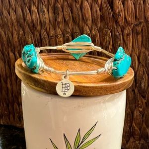 NWOT Bourbon and Boweties Turquoise Bracelet